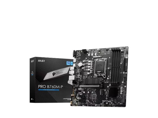 [90339133 1673916] MSI Mainboard PRO B760M-P