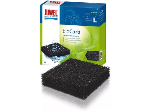 [90339215 1677778] Juwel Kohleschwamm bioCarb L, 2 Stück