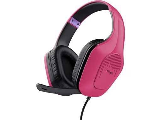 [90339230 1682754] Trust Headset GXT 415P Zirox Pink/Schwarz