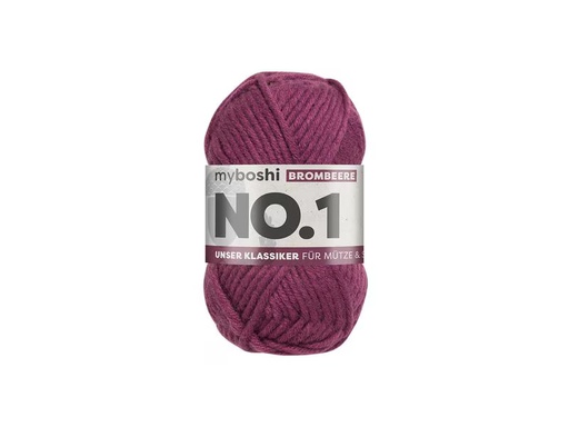 [90339237 1688543] myBoshi Wolle Nr.1 Brombeere 50 g, 55 m