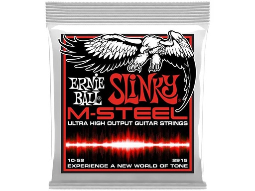 [90339255 1352703] Ernie Ball Gitarrensaiten 2915 Slinky M-Steel – Skinny Top 10-52