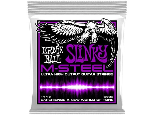 [90339263 1352704] Ernie Ball Gitarrensaiten 2920 Slinky M-Steel – Power 11-48