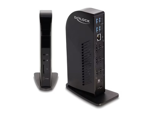 [90339283 1676946] Delock Dockingstation USB Type-C Triple Display 4K PD 96 W
