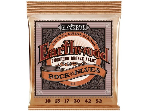 [90339288 1380358] Ernie Ball Gitarrensaiten 2151 Earthwood PB – Rock and Blues 10-52