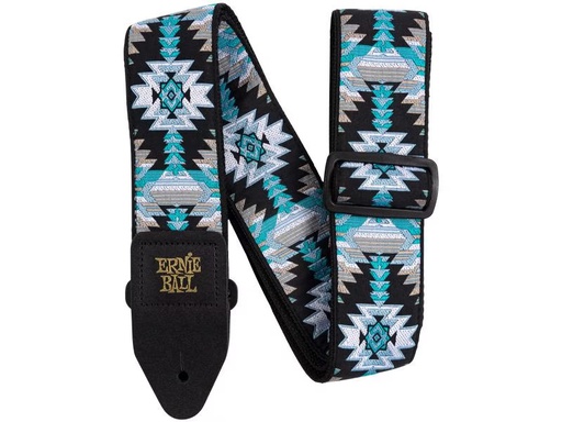 [90339297 1308572] Ernie Ball Gitarrengurt Jacquard Albuquerque Blue