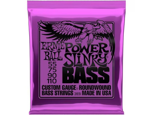 [90339315 890645] Ernie Ball Basssaiten 2831 Slinky Bass – Power, 55-110