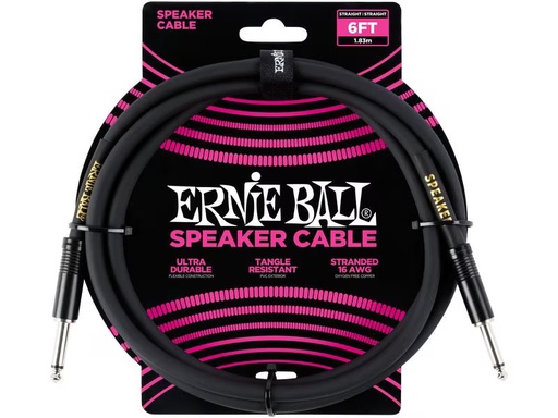[90339318 1403929] Ernie Ball Lautsprecherkabel 6072 – 1.83 m