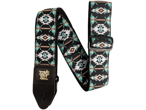 [90339336 1308597] Ernie Ball Gitarrengurt Jacquard Southwestern Turqoise