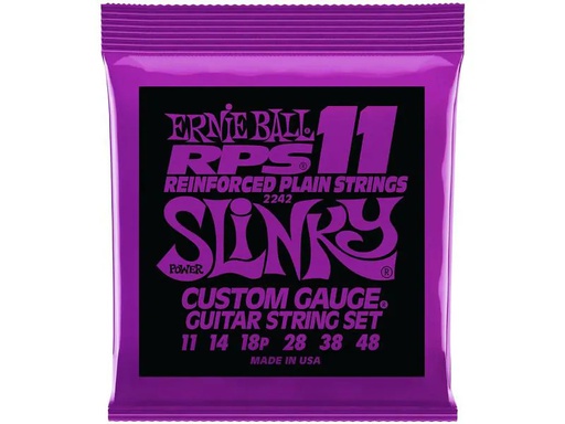 [90339396 1358034] Ernie Ball Gitarrensaiten 2242 Slinky RPS – Power 11-48