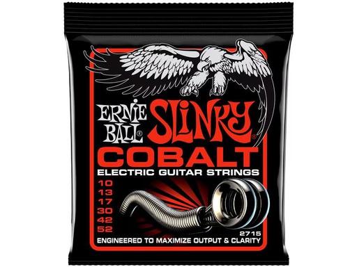 [90339403 1353043] Ernie Ball Gitarrensaiten 2715 Slinky Cobalt – Skinny Top 10-52