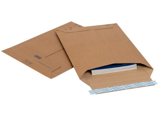 [90339409 1690393] Brieger Versandumschlag Brimail Braun, 100 Stück