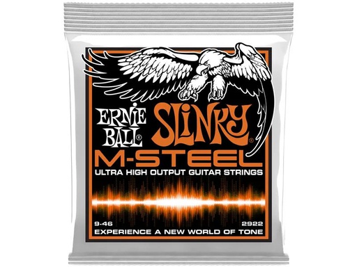[90339411 1352706] Ernie Ball Gitarrensaiten 2922 Slinky M-Steel – Hybrid 09-46