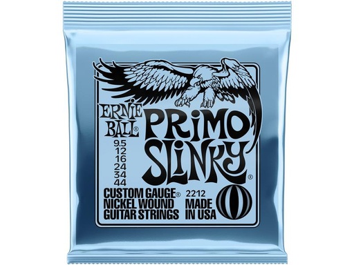 [90339415 1309969] Ernie Ball Gitarrensaiten 2212 Slinky Nickel – Primo 9.5 - 44