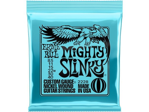 [90339423 1298187] Ernie Ball Gitarrensaiten 2228 Mighty Slinky – Mighty 8.5 - 40