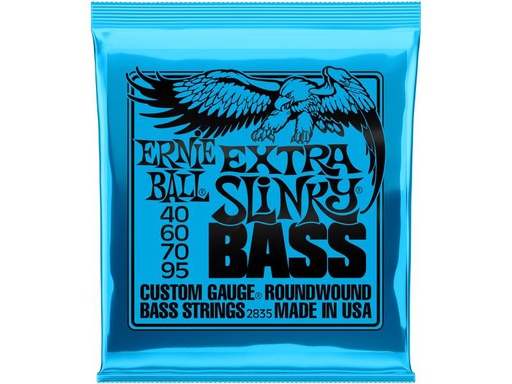 [90339427 890649] Ernie Ball Basssaiten 2835 Slinky Bass – Extra, 40-95