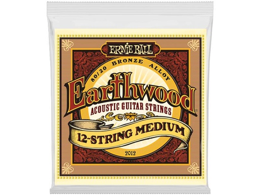 [90339430 1358137] Ernie Ball Gitarrensaiten 2012 Earthwood Bronze – Medium 11-52