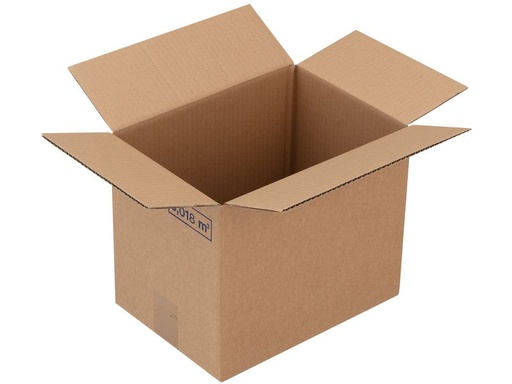 [90339444 1690389] Brieger Versandkarton 390 x 290 x 290 mm, Braun, 25 Stück