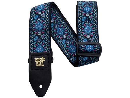 [90339453 890663] Ernie Ball Gitarrengurt Jacquard Indigo Orchid