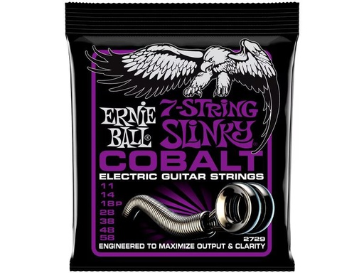 [90339456 1353038] Ernie Ball Gitarrensaiten 2729 Slinky Cobalt – Power 11-58
