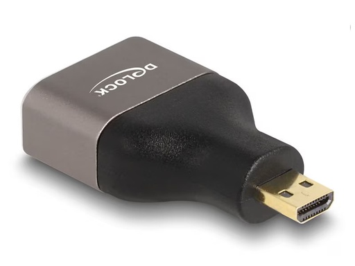 [90339474 1676948] Delock Adapter 8K 60 Hz HDMI - Micro-HDMI (HDMI-D)
