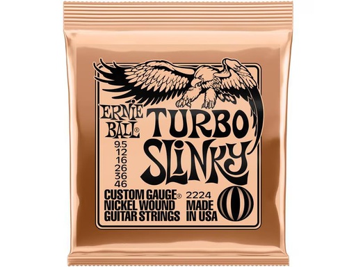 [90339478 1298184] Ernie Ball Gitarrensaiten 2224 Turbo Slinky – Turbo 9.5 - 46