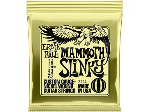 [90339501 1309972] Ernie Ball Gitarrensaiten 2214 Slinky Nickel – Mammoth 12 - 62