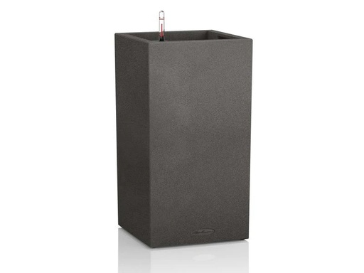 [90054088 494384] Lechuza Blumentopf Canto Säule, Schwarz