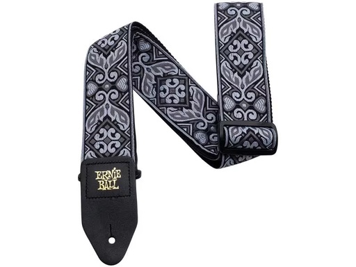 [90339517 1308570] Ernie Ball Gitarrengurt Jacquard Tribal Silver
