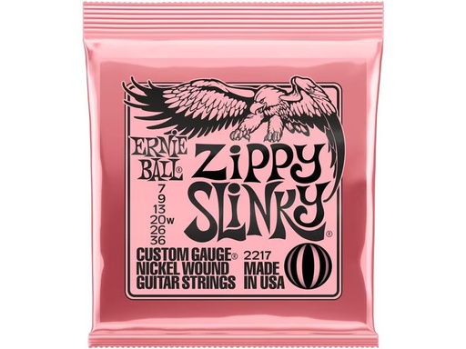 [90339561 1369694] Ernie Ball Gitarrensaiten 2217 Slinky Nickel – Zippy 07-36