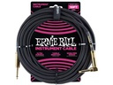 Ernie Ball Instrumentenkabel 6081 – 3.05 m, Schwarz