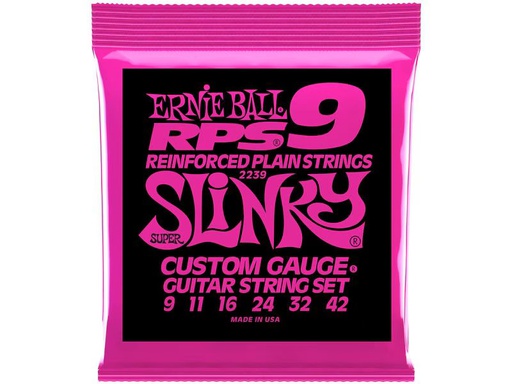 [90339614 1358031] Ernie Ball Gitarrensaiten 2239 Slinky RPS – Super 09-42