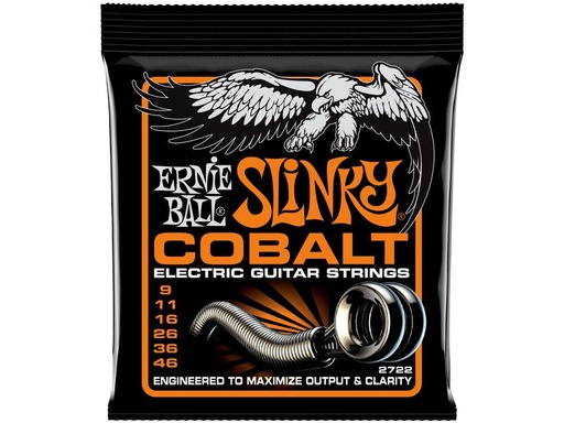 [90339622 1353032] Ernie Ball Gitarrensaiten 2722 Slinky Cobalt – Hybrid 09-46