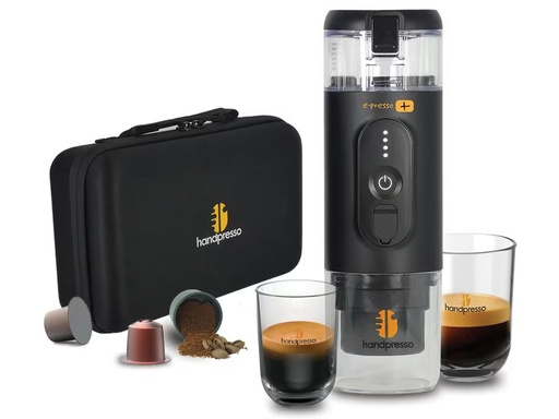 [90339678 1685528] Handpresso Reisekaffeemaschine E-Presso Set 110 ml