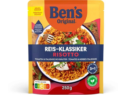 [90339682 1689498] Ben's Original Fertiggericht Risotto Tomaten und italienische Kräuter 250 g