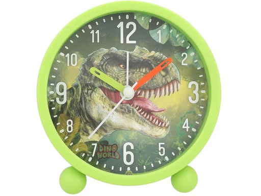 [90339685 1627650] Depesche Wecker Dino World Grün