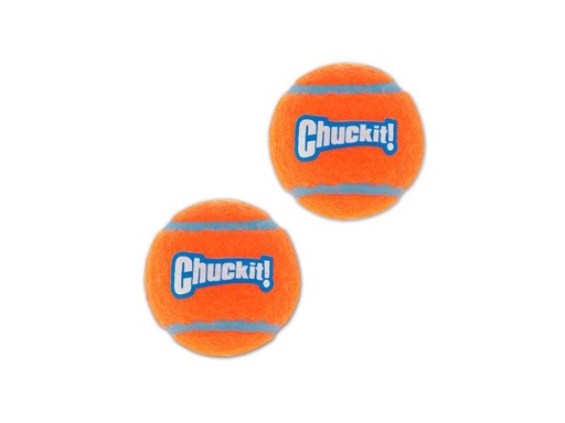 [90339723 1685430] Chuckit! Hunde-Spielzeug Tennisball M, Ø 6.5 cm, 2 Stück