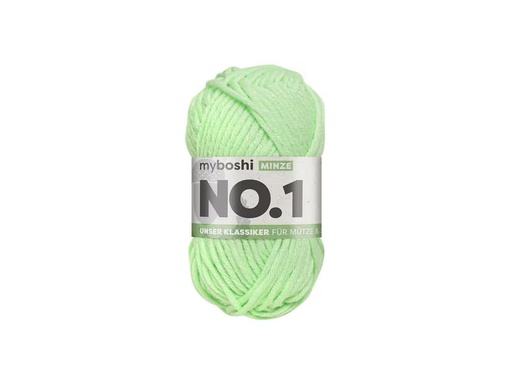 [90339794 1688523] myBoshi Wolle Nr.1 Minze 50 g, 55 m