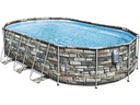 Bestway Pool Power Steel Comfort Jet Series Set 610 x 366 x 122 cm
