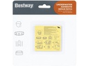 Bestway Wasserfeste Reparaturflicken, 6.5 x 6.5 cm, 10 Stück