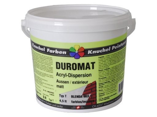 [90339858 1674407] Knuchel Aussendispersion Duromat-Mix 5 l Transparent