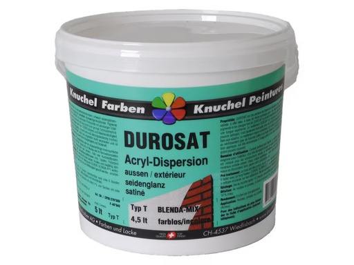 [90339897 1674404] Knuchel Aussendispersion Durosat-Mix 5 l Transparent