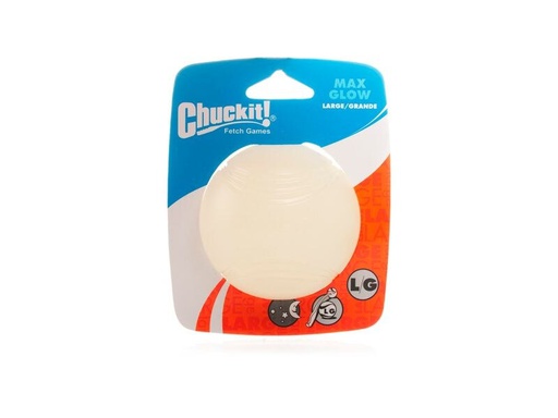 [90339908 1685408] Chuckit! Hunde-Spielzeug Max Glow Ball L, Ø 7.5 cm