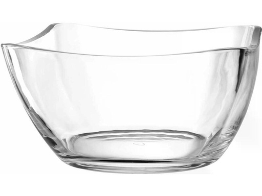 [90340069 1681556] Leonardo Schüssel Piazza 1 Stück, Transparent