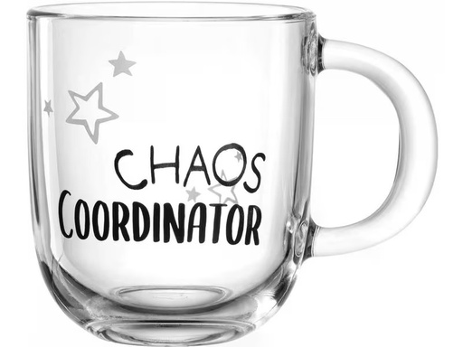 [90340186 1681552] Leonardo Universaltasse Ufficio Chaos Coordinator 400 ml, 4 Stück