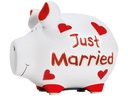 G. Wurm Spardose Just Married 12.5 x 9 x 9 cm