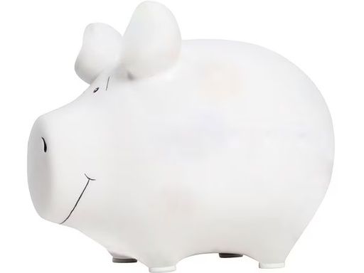 [90340254 1680337] G. Wurm Spardose Sparschwein 12.5 x 9 x 9 cm