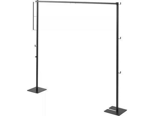 [90340273 1687658] Yamazaki Garderobenständer Tower 160 x 175 cm, Schwarz