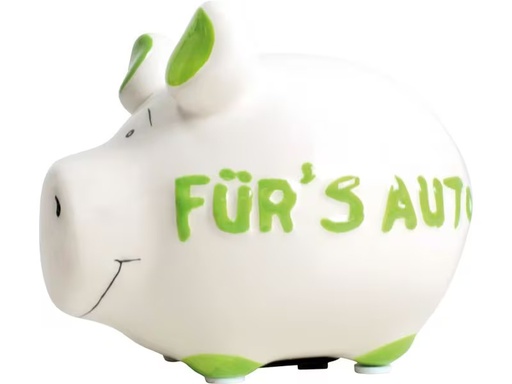 [90340288 1680343] G. Wurm Spardose Fürs Auto 12.5 x 9 x 9 cm