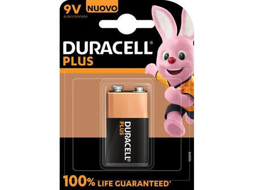 [90340344 1662310] Duracell Batterie 9V Plus Power 1 Stück