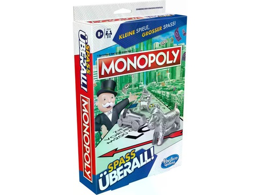 [90340355 1666538] Hasbro Gaming Familienspiel Monopoly Kompakt -DE-